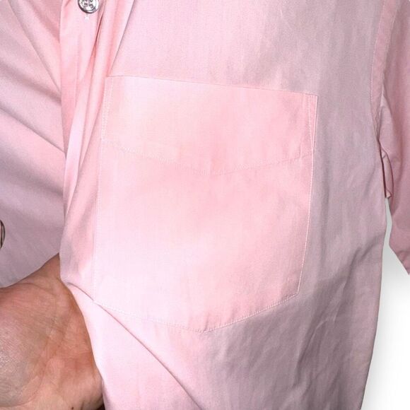 Pink Paul Smith Spread Collar French Cuff Dress Shirt M 16 - Picture 3 of 6